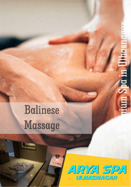 Balinese Massage in Ulhasnagar 